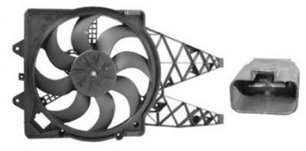 Fiat KADER + VENTILATOR GRECHTS Punto 1.3/9MJ +A/C 05+ 1624749
