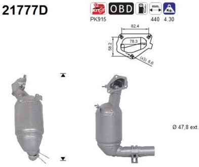 Fiat Katalysator 21777D