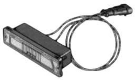 Fiat Kentekenverlichting