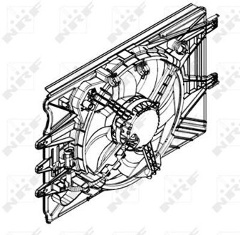 Fiat Koelventilator 47594