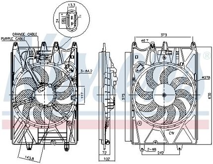 Fiat Koelventilator 85937