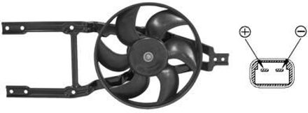 Fiat Koelventilator Compleet 900 Cc 1758746