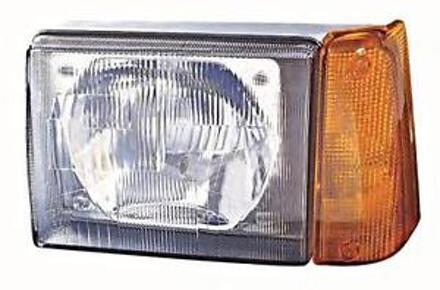 Fiat KOPLAMP LINKS MET KNIPPERLICHT vanaf '86 ORANJE +REGLINKS CARELLO