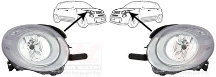 Fiat Koplamp Set SET1609964