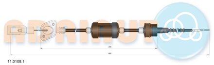 Fiat Koppelingkabel 1101081