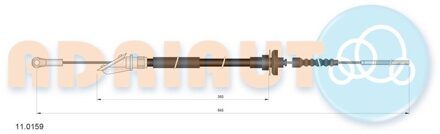 Fiat Koppelingkabel 110159