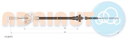 Fiat Koppelingkabel 110171