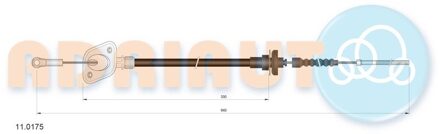 Fiat Koppelingkabel 110175