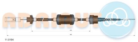 Fiat Koppelingkabel 110194
