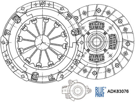 Fiat Koppelingsset ADK83076