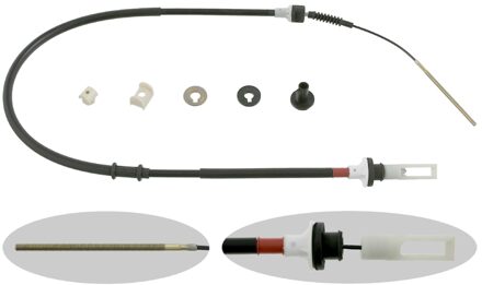 Fiat Koppelingstrekkabel