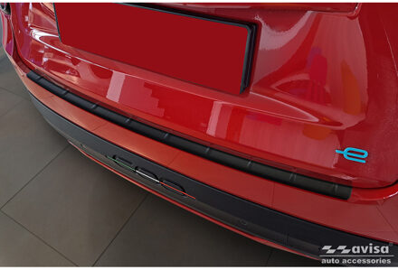 Fiat Matzwart RVS Achterbumperprotector passend voor Fiat 600 Mild Hybrid / 600e 2023- 'Ribs' AV240353