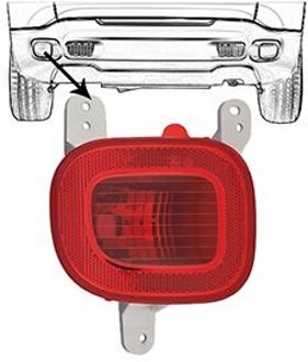Fiat Mistachterlamp 2128929