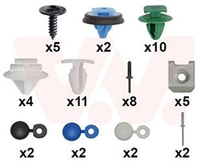 Fiat Montageset, bumper 1704794