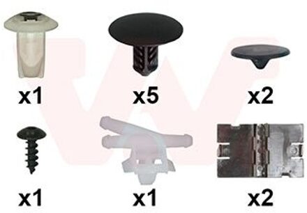 Fiat Montageset, motorkap 4396797