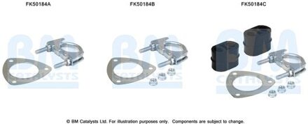 Fiat Montageset, uitlaatpijp FK50184