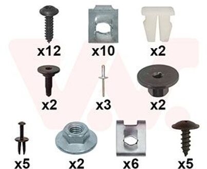 Fiat Montageset Voorbumper 1607794