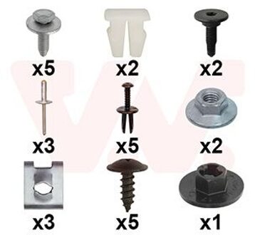 Fiat Montageset Voorspatbord 1607796