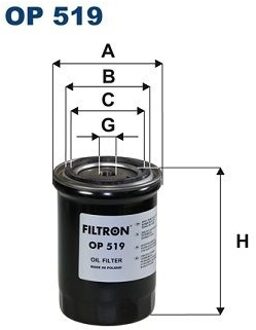Fiat Oliefilter OP519