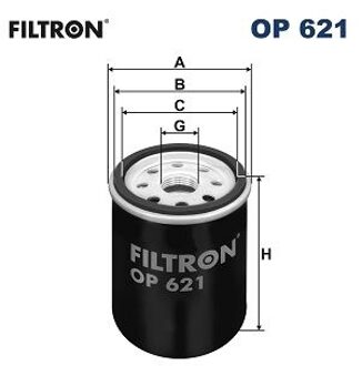 Fiat Oliefilter OP621