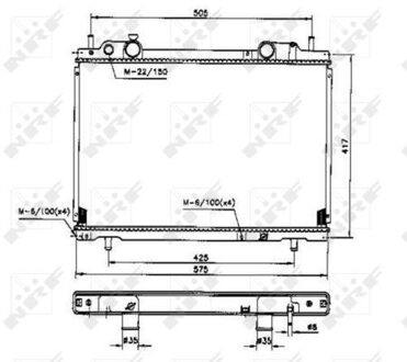 Fiat Radiateur 53200