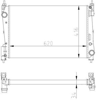 Fiat Radiateur 54752A