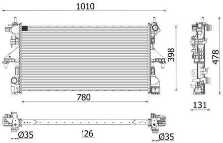 Fiat Radiateur CR2631000P