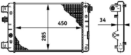Fiat Radiateur CR632000S