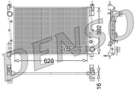 Fiat Radiateur DRM09114