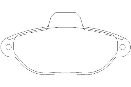 Fiat Remblokken set 2143602
