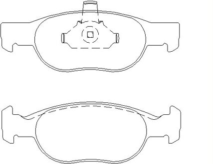 Fiat Remblokken set 2318101
