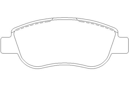 Fiat Remblokken set 2439301