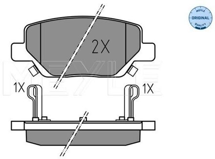 Fiat Remblokkenset, schijfrem 0252244918