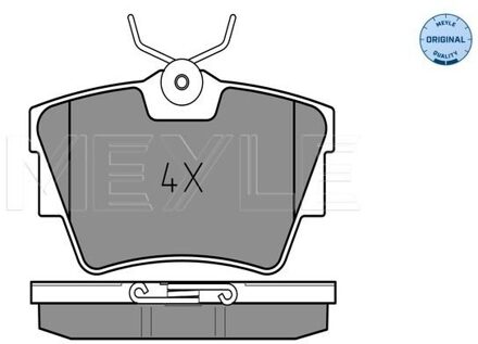 Fiat Remblokkenset, schijfrem 0252398017