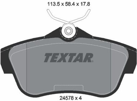 Fiat Remblokkenset, schijfrem 2457803