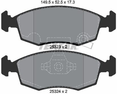Fiat Remblokkenset, schijfrem 2532301