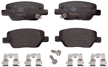 Fiat Remblokkenset, Schijfrem 8db 8DB355025861