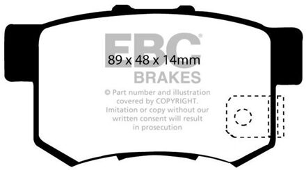 Fiat Remblokkenset, schijfrem DP1193