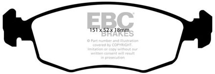 Fiat Remblokkenset, schijfrem DP1337