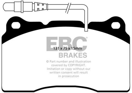 Fiat Remblokkenset, schijfrem DP1419
