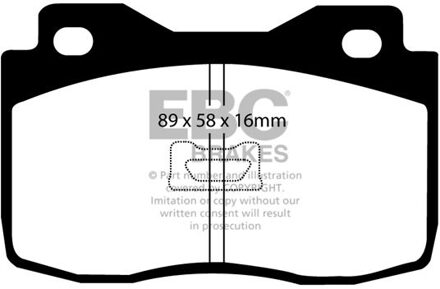 Fiat Remblokkenset, schijfrem DP378