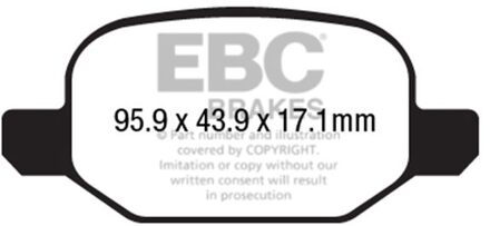 Fiat Remblokkenset, schijfrem DPX2213