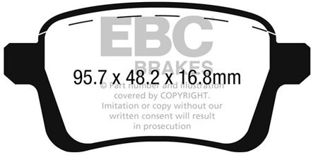 Fiat Remblokkenset, schijfrem DPX2249