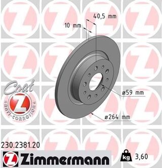 Fiat Remschijf Coat Z 230238120