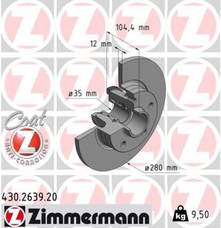 Fiat Remschijf COAT Z 430263920