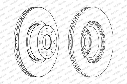 Fiat Remschijf DDF1298C