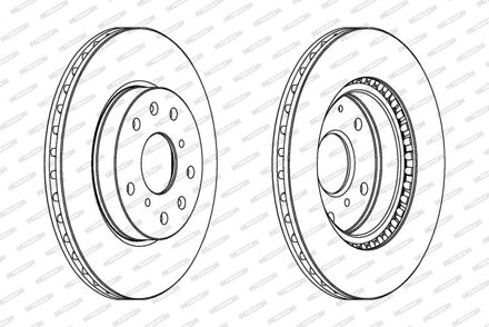Fiat Remschijf DDF1620C