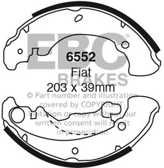 Fiat Remschoenset 6552