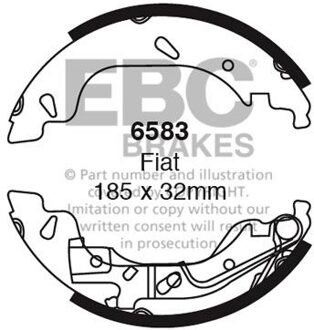 Fiat Remschoenset 6583