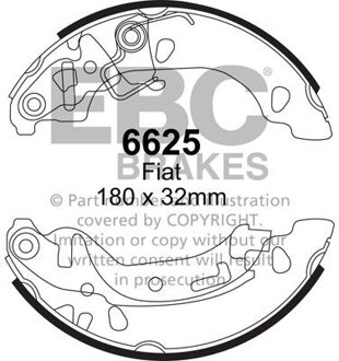 Fiat Remschoenset 6625